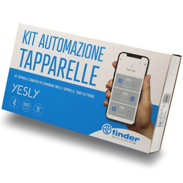 KIT AUTOMAZIONE TAPPARELLE SMART FINDER YESLI, 5 ATTUATORI, FIN 13S28230B000POA