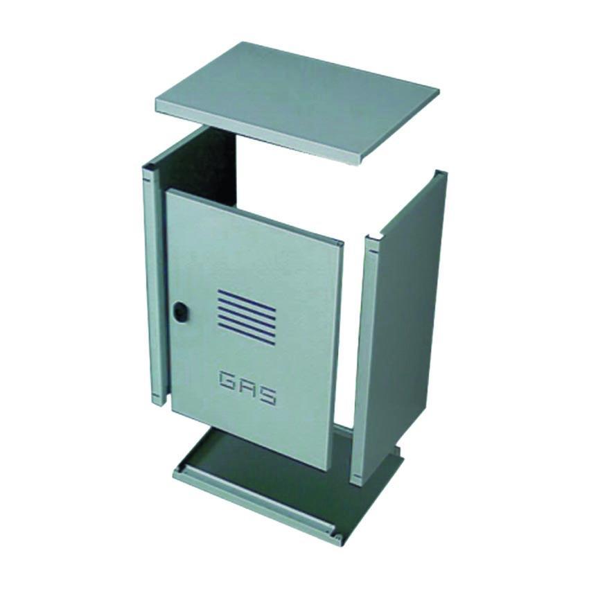 Cassetta contatore GAS in lamiera zincata H50 L40 P24 Ferrari Welcome 040316/S