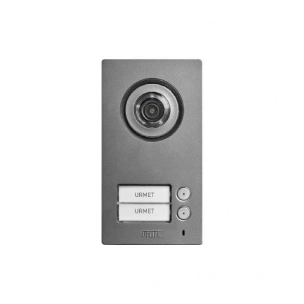 KIT VIDEOCITOFONO A COLORI BIFAMILIARE URMET MIKRA2 MIRO, UTD 1784/772