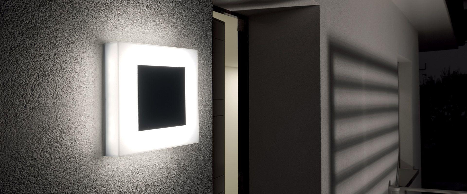 Lampada applique LED LOMBARDO ART 250 MASK, 17W, 2040 lumen, colore luce bianca naturale 4000K, colore decorazione nero. 