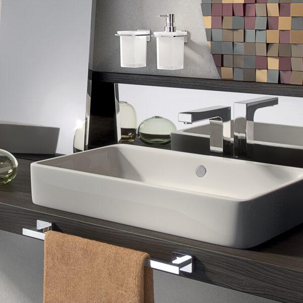 Porte-serviettes mural 35cm chrome Atena Gedy 000044211330200