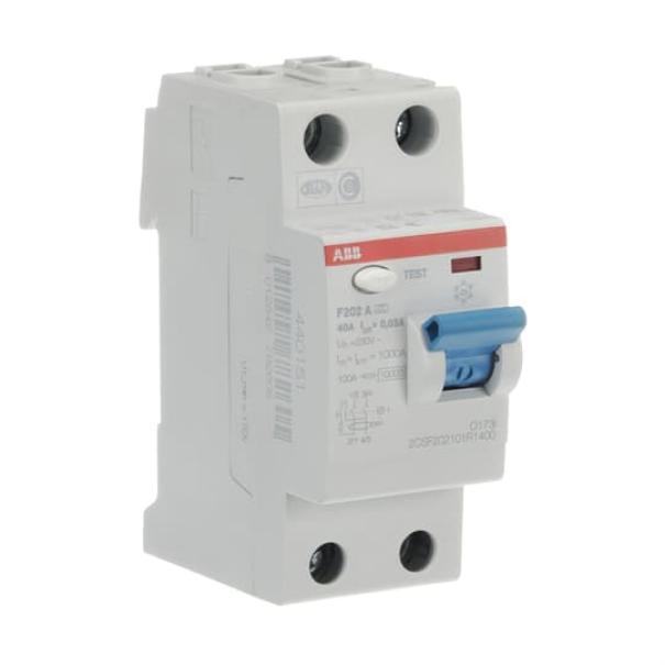 Interruptor diferencial puro F202 A-40A 30MA 2P Abb F427826 Interruptor diferencial puro F202 A-40A 30MA 2P Abb F427826