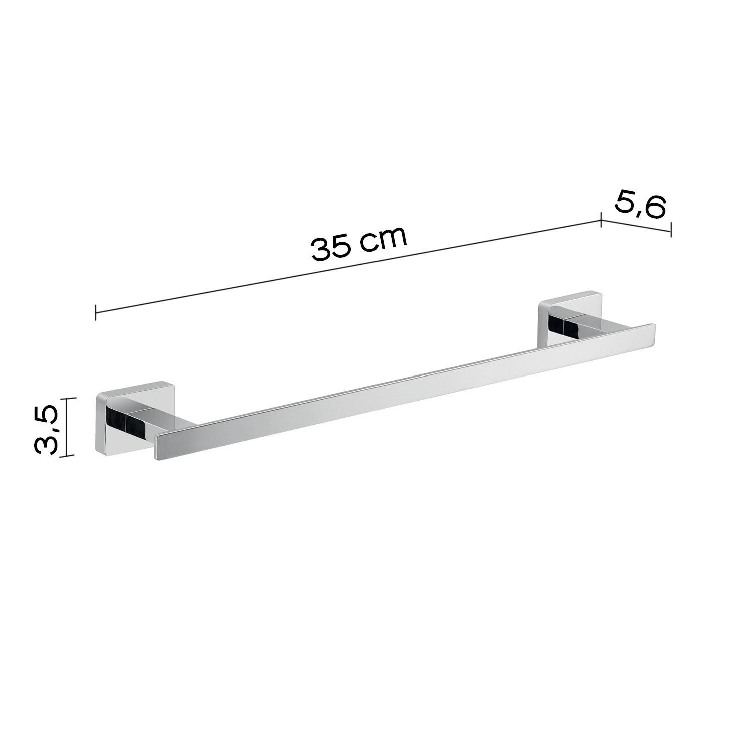 Porte-serviettes mural 35cm chrome Atena Gedy 000044211330200
