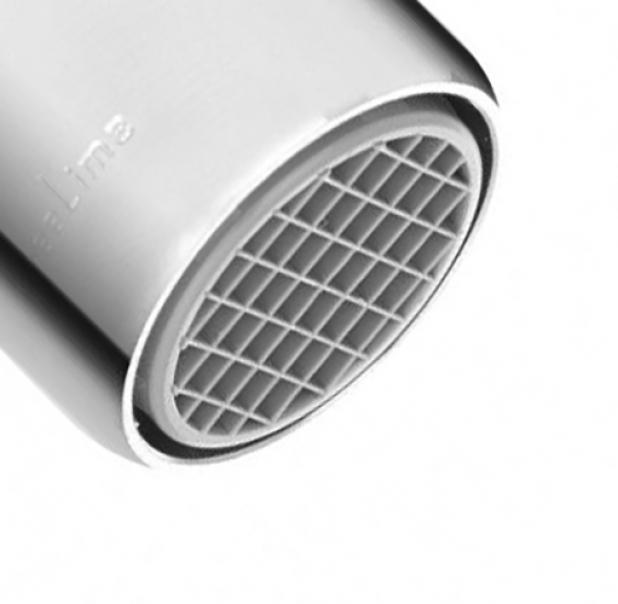 Rompigetto Aeroflux per rubinetto, IDROBRIC, in ottone cromato, filettatura femmina M22x1
