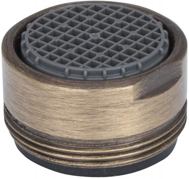 Rompigetto Aeroflux per rubinetto, IDROBRIC, in ottone anticato, filettatura maschio 22/24
