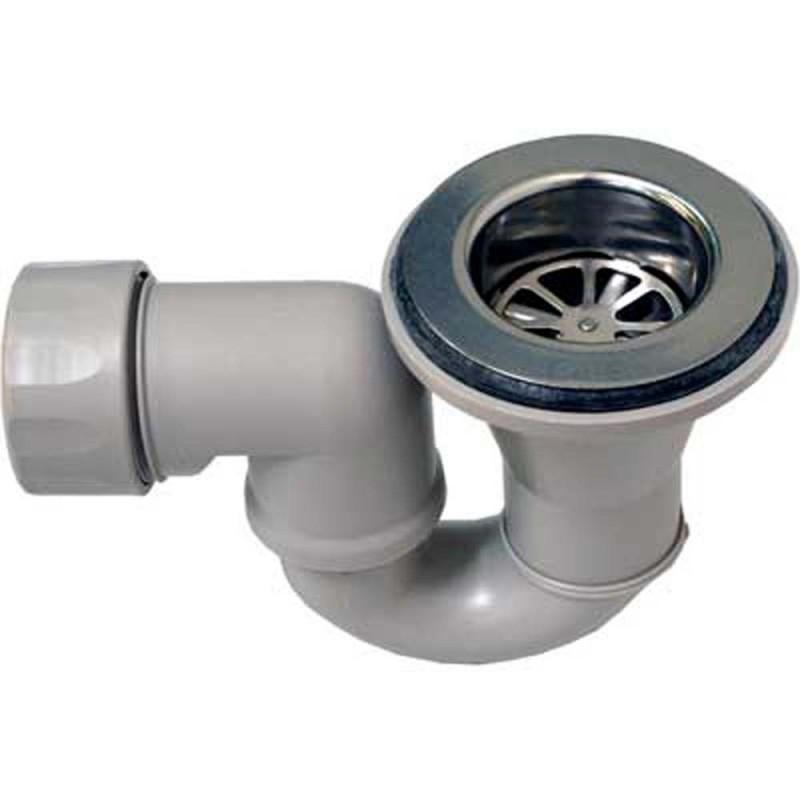 idro-bric sifone geberit per piatto doccia con piletta, diametro 60 mm, idb sacsif0146pd - foto 3