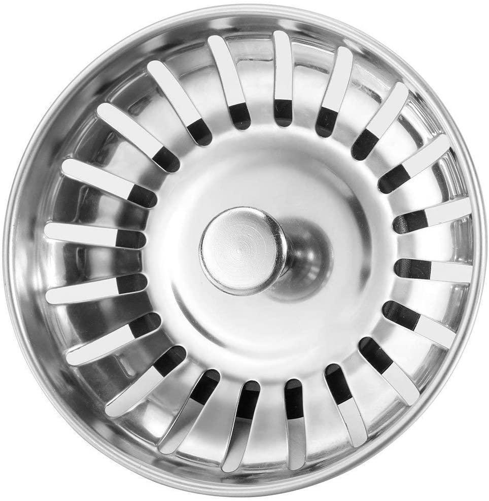 Cestello filtro tappo IDROBRIC in acciaio inox per piletta lavello cucina