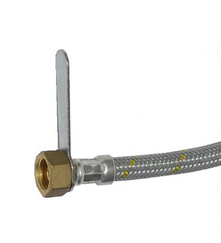 Manichetta con leva per gas liquido GPL IDROBRIC, 1/2FF, 50 cm