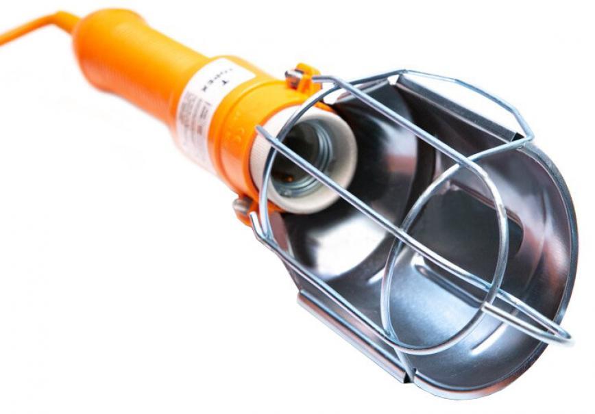 Lampada da lavoro portatile TOPEX uso officina, garage, cantiere, 230 V, 60 W