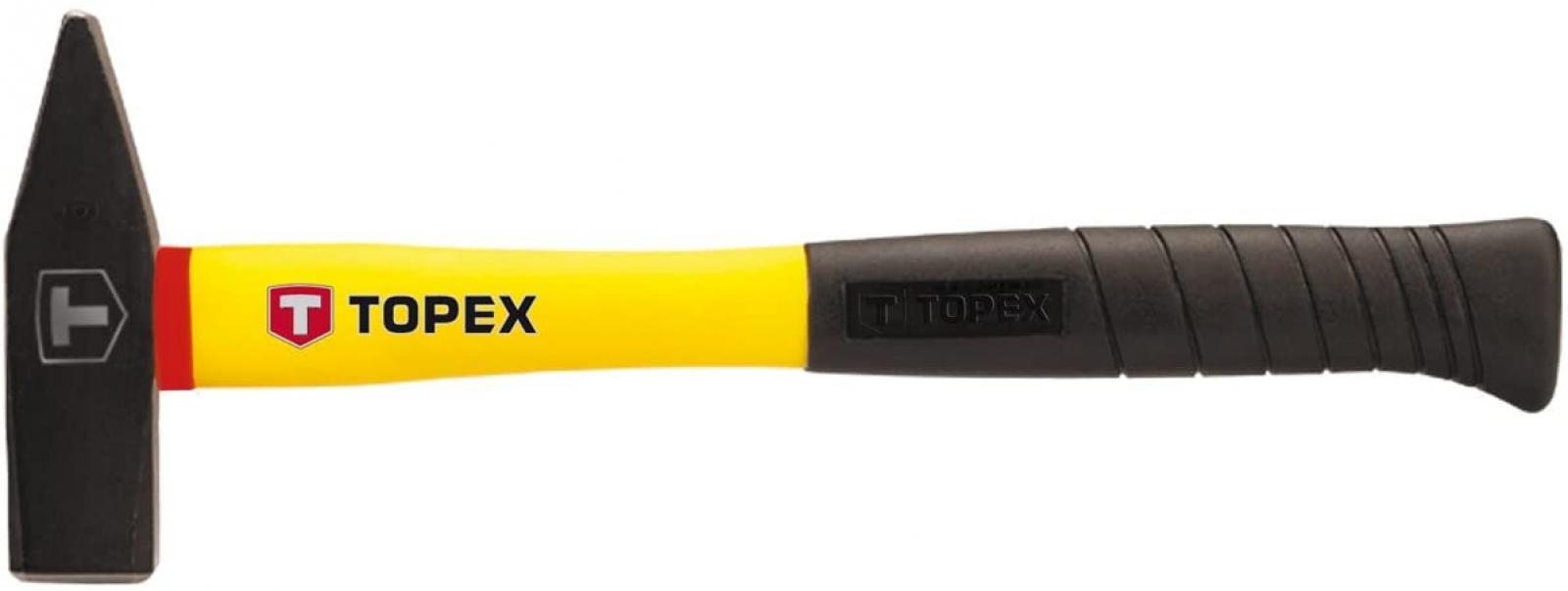 Martello da meccanico TOPEX 300g, manico in fibra di vetro