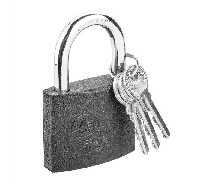 Lucchetto ad arco in ferro TOP TOOLS, 60mm, 2 chiavi