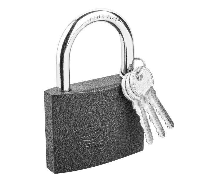 Lucchetto ad arco in ferro TOP TOOLS, 75mm, 2 chiavi