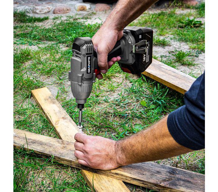 Avvitatore ad impulsi GRAPHITE Energy+ a batteria 18V (non inclusa)