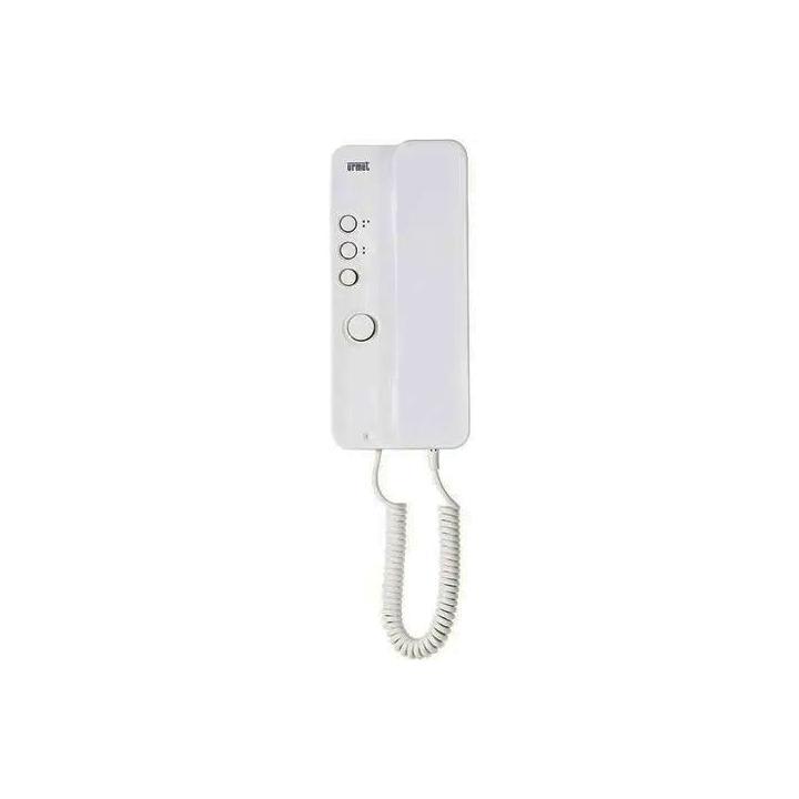 KIT Citofono monofamiliare e bifamiliare URMET 1122/601, 4+N, completo di cornetta Miru00f2 e pulsantiera Mikra
