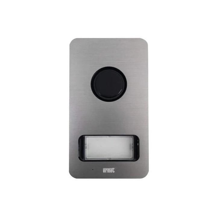 KIT Citofono monofamiliare e bifamiliare URMET 1122/601, 4+N, completo di cornetta Miru00f2 e pulsantiera Mikra