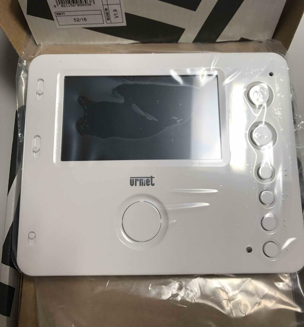 Monitor videocitofono vivavoce aggiuntivo URMET MIRO 2VOICE, per kit URMET 1722/83-84