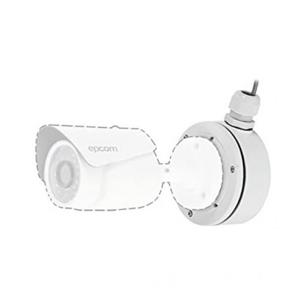 JUNCTION BOX, staffa per installazione telecamere di videosorveglianza tipo Bullet e Dome HIKVISION DS-1280ZJ
