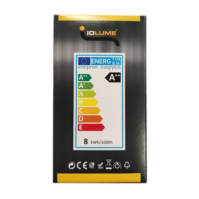 Lampadina a LED E27 IOLUME 8W, 3000K, 1055 lm, luce calda
