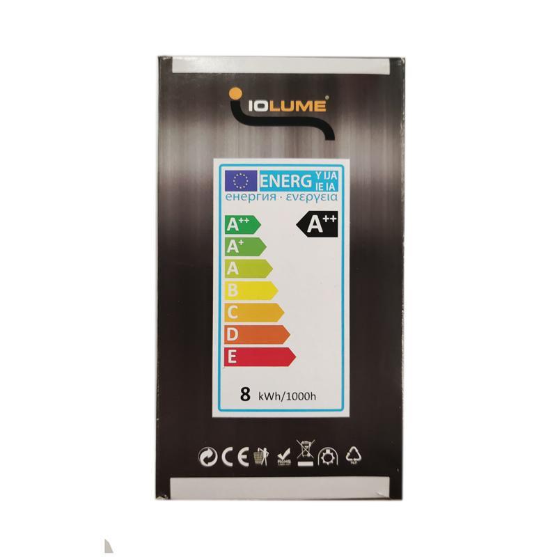 Lampadina a LED E27 IOLUME 8W, 4000K, 1055 lm, luce naturale