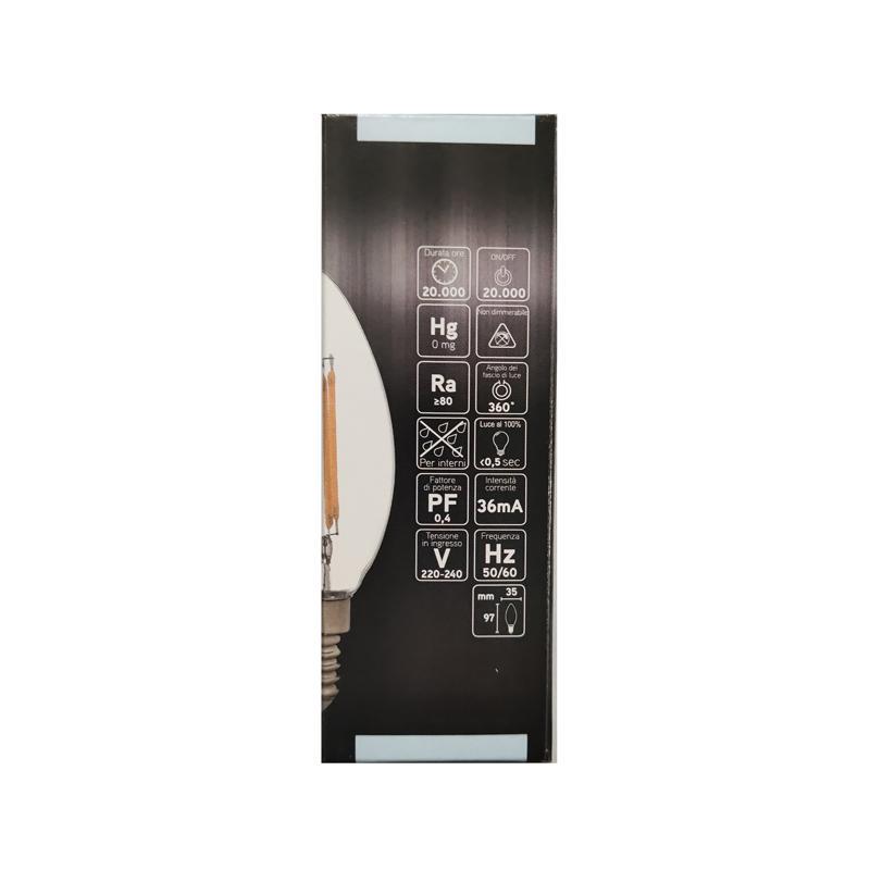 Lampadina a LED E14 IOLUME 4,5 W, 6500K, 470 lm, luce fredda