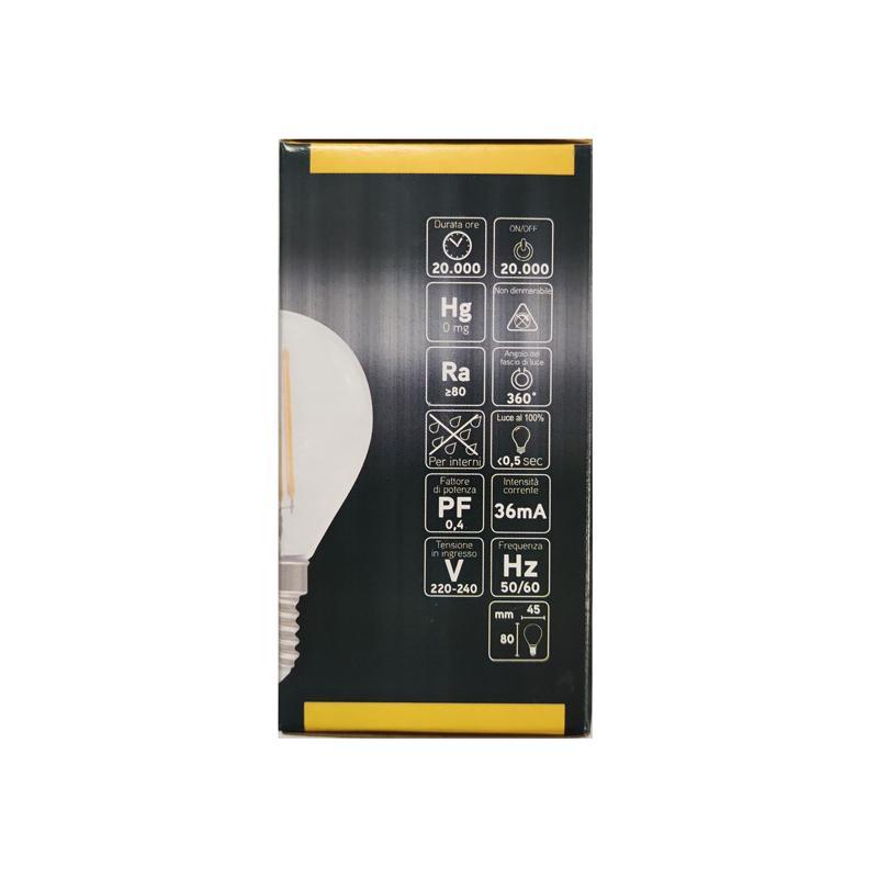 Lampadina a LED E14 IOLUME 4,5 W, 3000K, 470 lm, luce calda