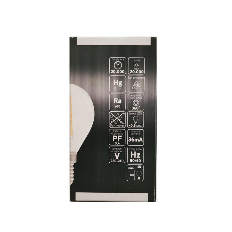Lampadina a LED E14 IOLUME 4,5 W, 4000K, 470 lm, luce naturale