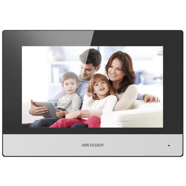 Schermo monitor IP per videocitofoni e videosorveglianza HIKVISION DS-KH6320-WTE1 con funzione memoria e WiFi