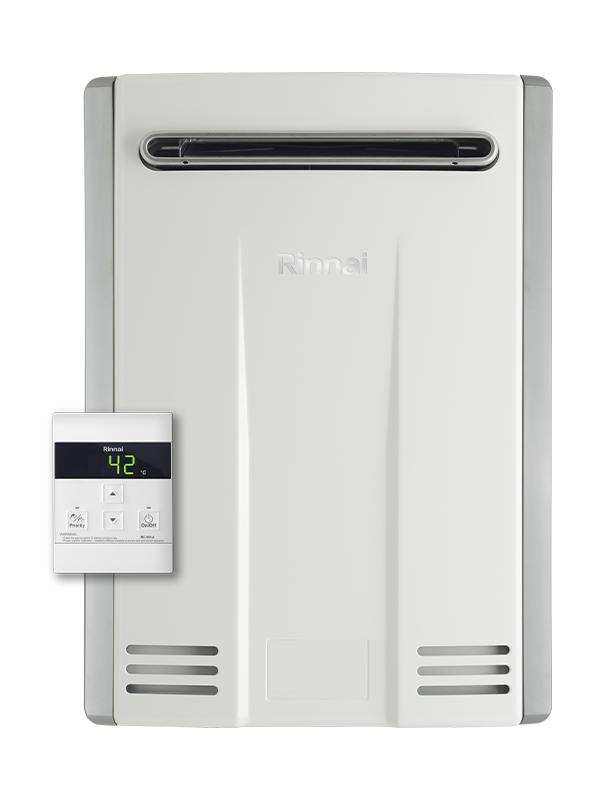 Scaldabagno a gas metano da esterno RINNAI INFINITY 20e, 39kW, 20 lt