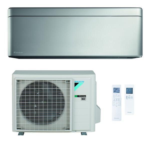 Condizionatore Daikin Stylish Silver 9000 BTU monosplit Wi-Fi A+++ FTXA25BS + RXA25A