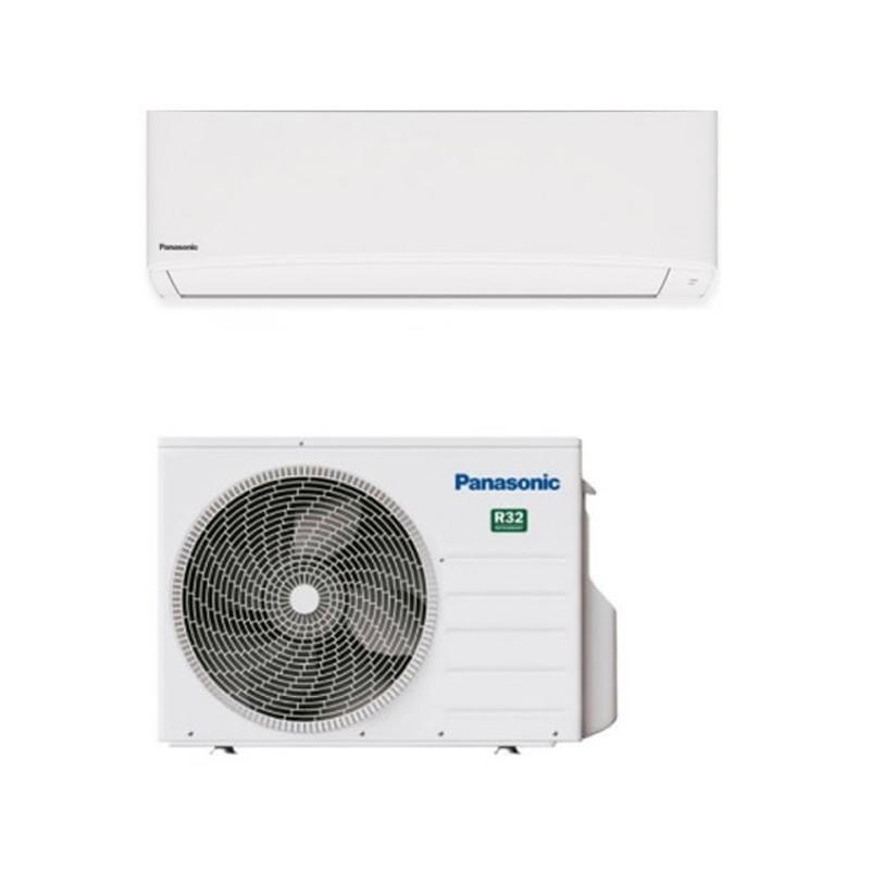 Kit condizionatore monosplit Panasonic serie TZ, unitu00e0 esterna + unitu00e0 interna, 18000 BTU, CU-TZ50WKE + CS-TZ50WKEW, WiFi.