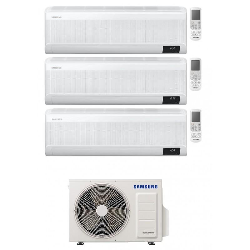 Condizionatore Samsung Windfree Avant S2 12000+9000+9000 BTU trial split Wi-Fi A+++ AJ052TXJ3KG/EU + AR70F12C1AWNEU + AR70F09C1AWNEU + AR70F09C1AWNEU
