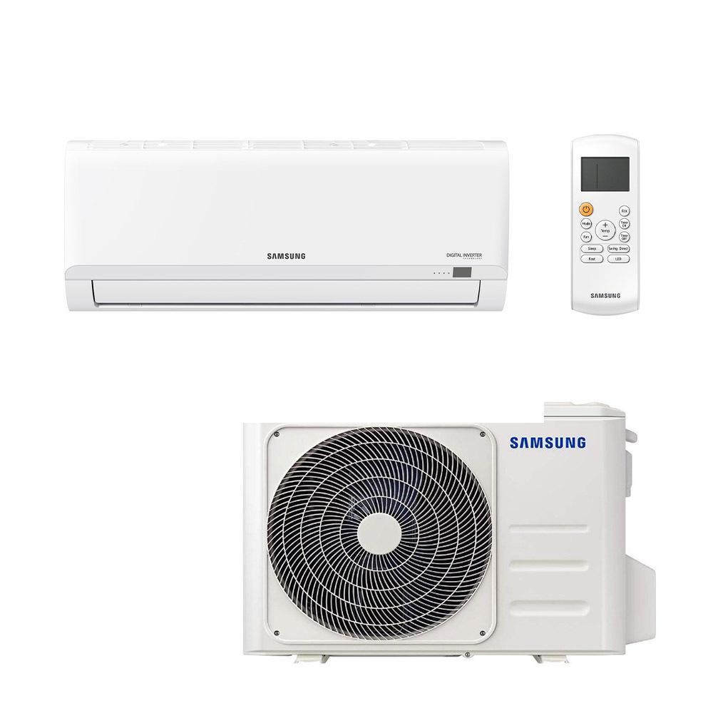 Kit condizionatore Samsung serie AR35, 9000 BTU, monosplit, unitu00e0 interna + unitu00e0 esterna,  AR40H09C1AMNEU + AR40H09C1AMXEU