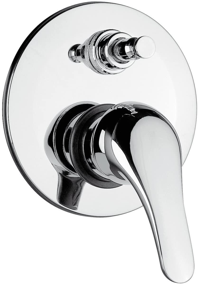 Miscelatore doccia a incasso monocomando PAINI CRETA 100, PAI 42CR691, a due uscite, con deviatore