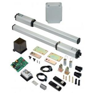 Kit automazione cancello a battente motore elettrico  leader kit 230v green  105633445