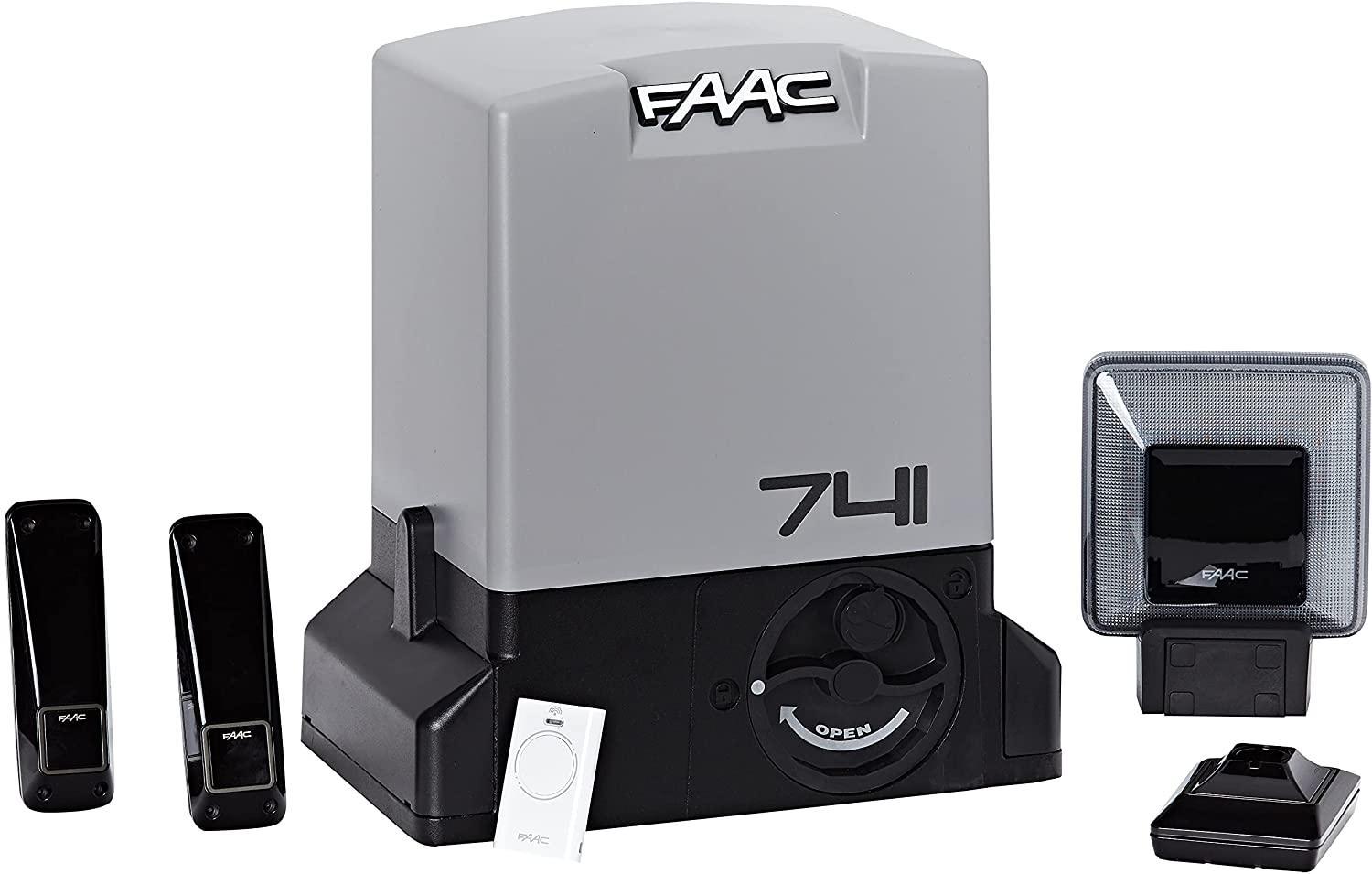 Automazione motore cancello scorrevole FAAC DELTA 3 KIT 230V SAFE