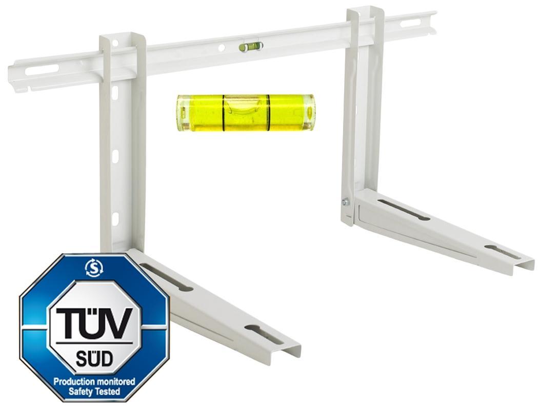 Staffa a Muro NON premontata per unitu00e0 esterna climatizzatore condizionatore ORBIS OB588020, MB 100/420 LIV, max 100 KG
