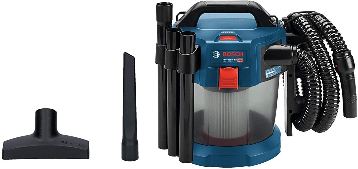 Aspiratore aspirapolvere portatile a batteria, bidone aspiratutto senza sacco BOSCH GAS 18V-10 L