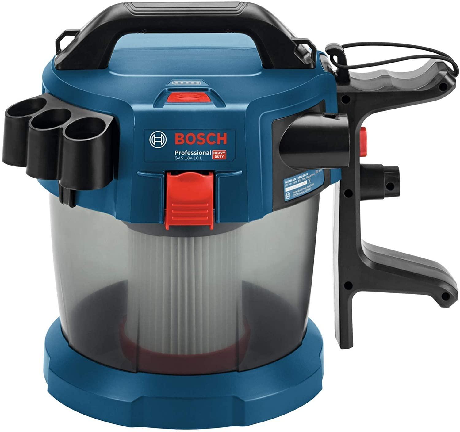 Aspiratore aspirapolvere portatile a batteria, bidone aspiratutto senza sacco BOSCH GAS 18V-10 L
