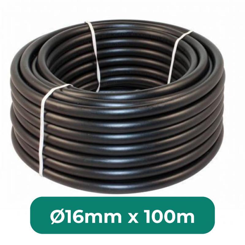 Tubo per irrigazione a goccia RAIN 500.6003100, diametro 16mm, lunghezza 100 m