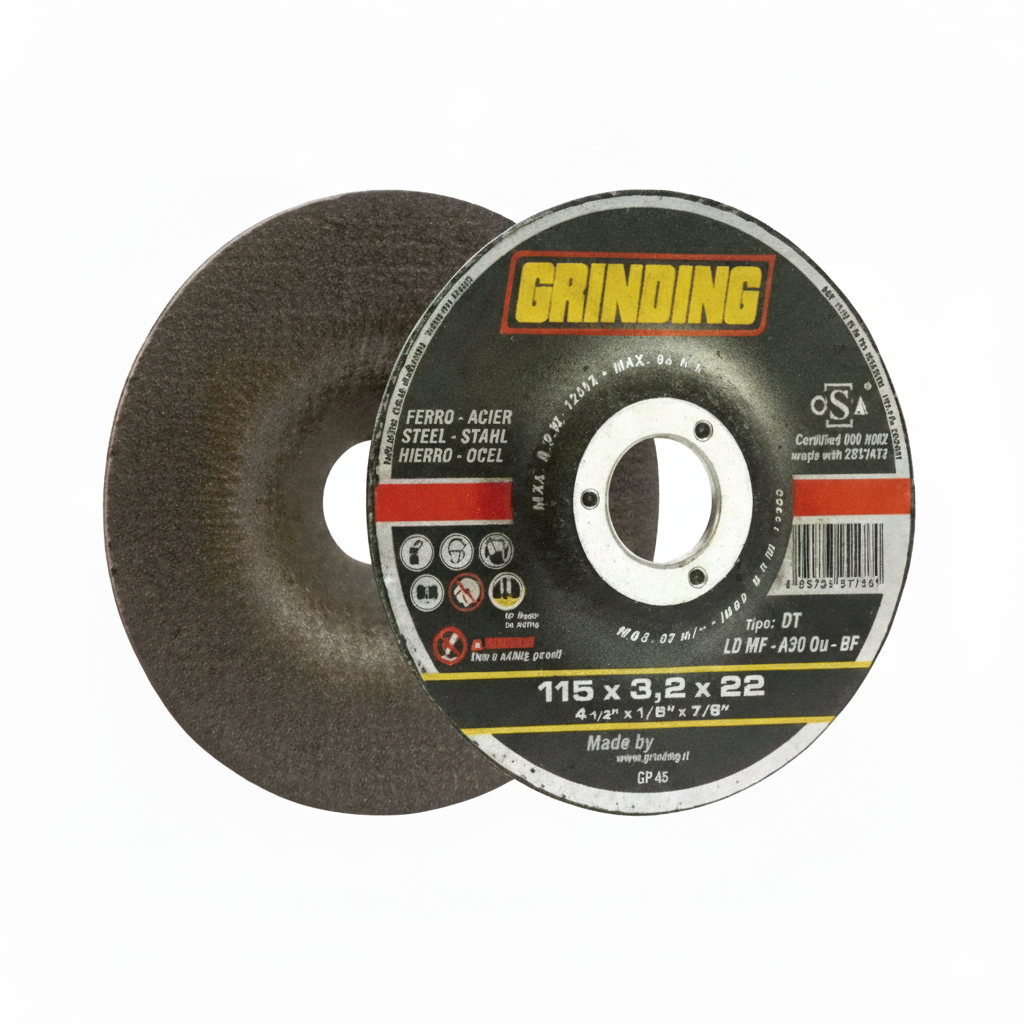 Dettaglio disco smerigliatrice per materiali ferrosi Fraschetti alta resistenza
