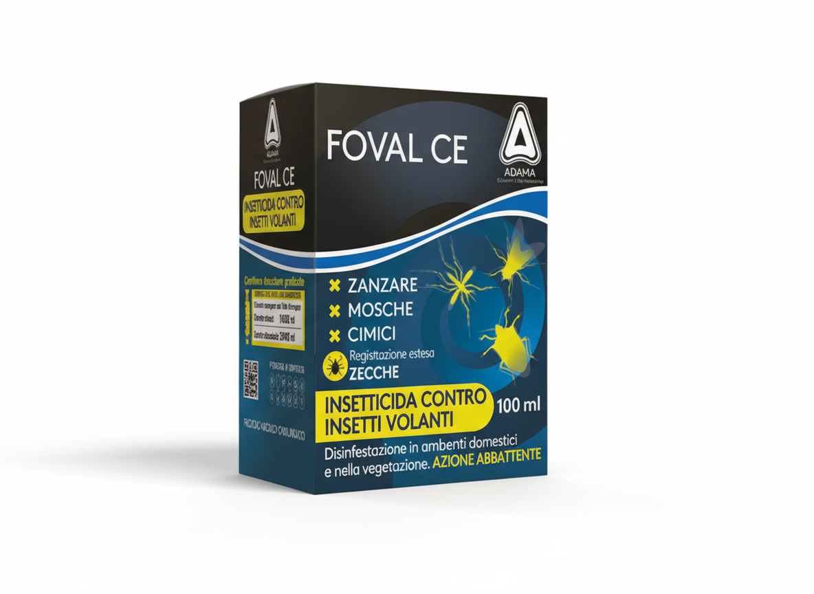 insetticida concentrato per eliminare zanzare mosche cimici zecche in ambienti domestici confezione 100 ml