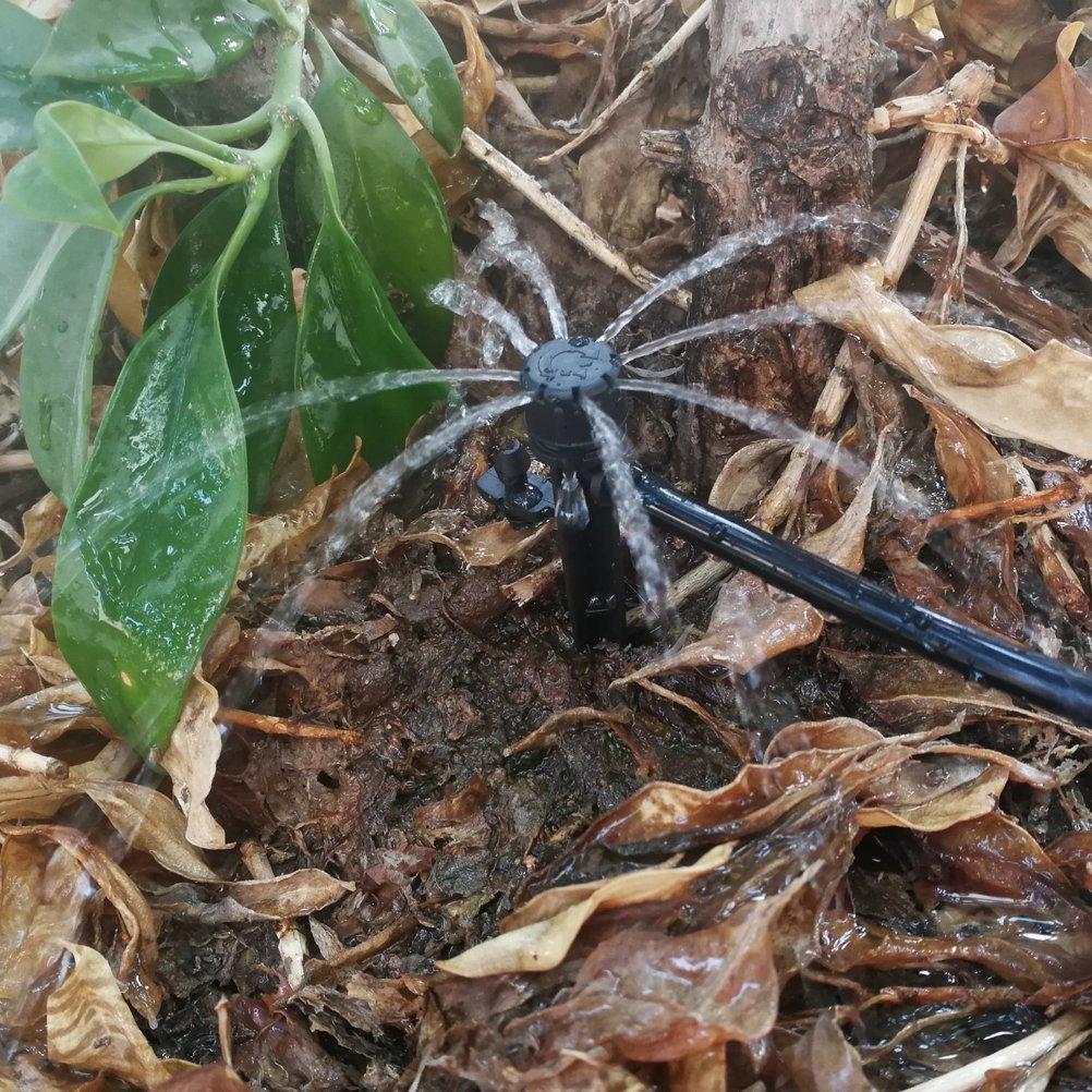 Irrigatore gocciolatore RAIN BUBBLER SPIDER 360 regolabile, su picchetto.