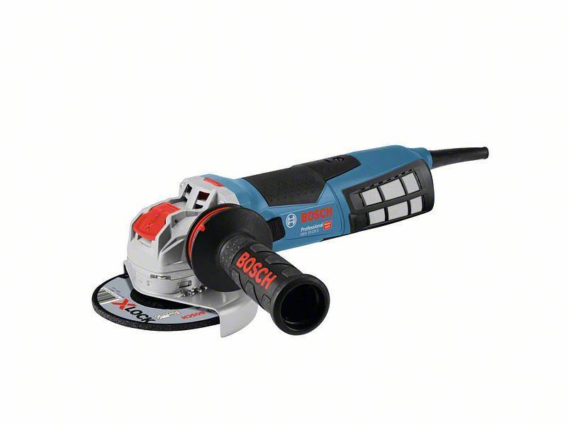 Smerigliatrice angolare BOSCH GWX 19-125 S PROFESSIONAL, con sistema X-LOCK 