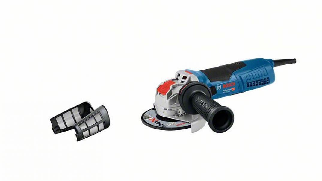 Smerigliatrice angolare BOSCH GWX 19-125 S PROFESSIONAL, con sistema X-LOCK 
