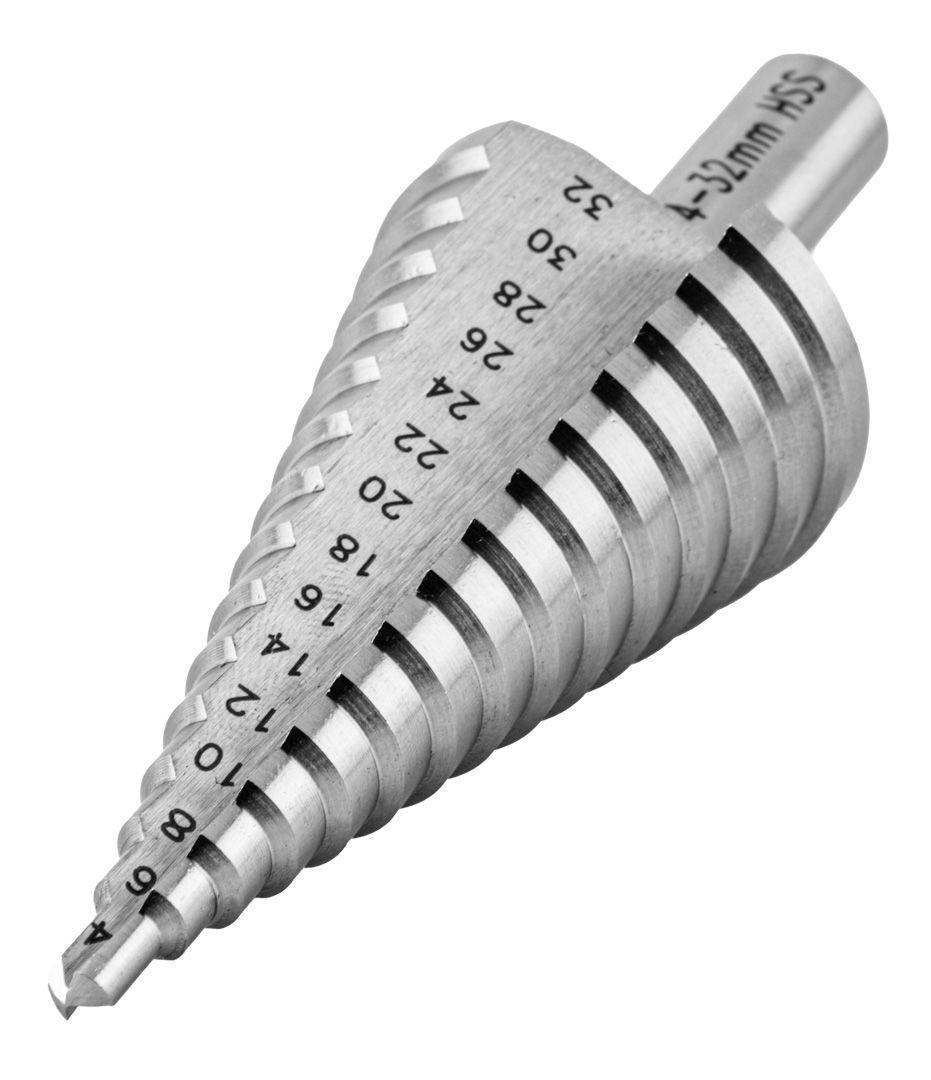 Punta conica a gradini GRAPHITE, 4-32 mm GTO 57H740