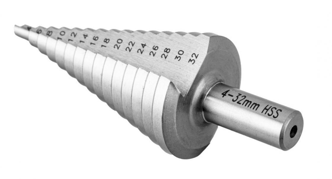 Punta conica a gradini GRAPHITE, 4-32 mm GTO 57H740