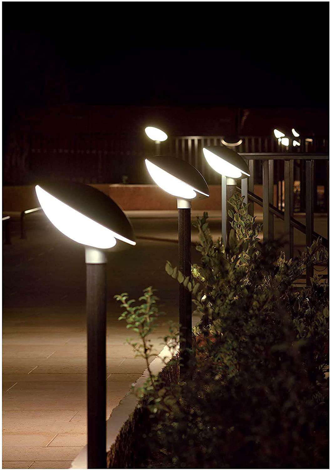 Testa lampione lampioncino giardino MARECO TAO, nero, lampadina non inclusa.