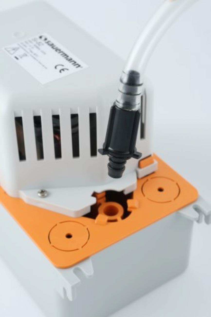 Pompa centrifuga con serbatoio per scarico condensa caldaie, condizionatori e refrigerazione SAUERMANN SI-82, SAU SI82CE01UN23