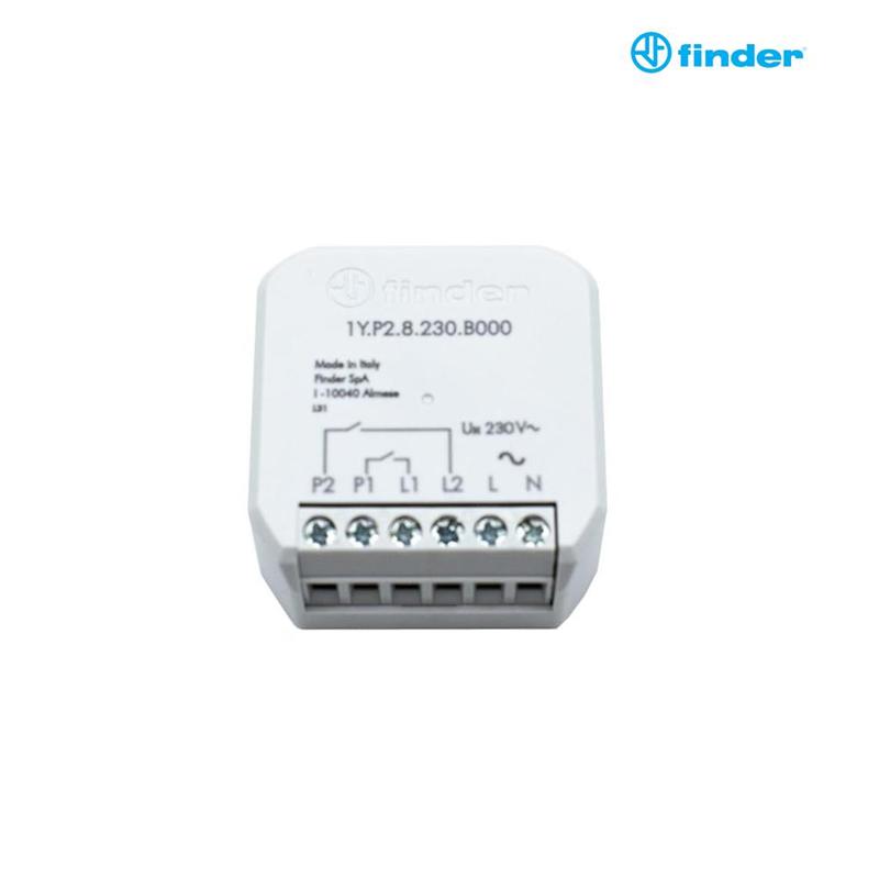 Interfaccia input FINDER YESLY 1YP2, per sistemi domotici FINDER YESLI, 2 input.
