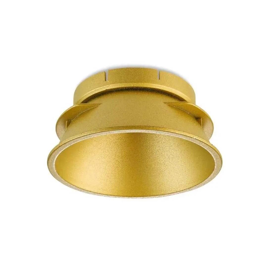 Portalampada da incasso accessorio LEDS C4 PLAY OPTICS, lampadina non inclusa, colore oro.